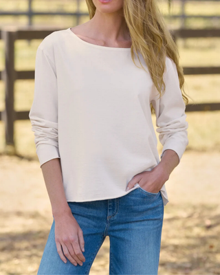 ELLA BOATNECK L/S TEE