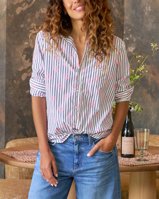 EILEEN RELAXED BUTTON-UP SHIRT