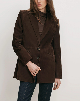 MACI SUEDE DICKEY JACKET