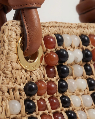 SMALL BEADED SLOUCH BAG