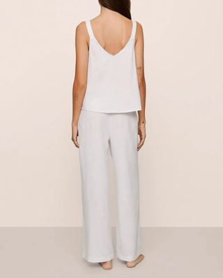 LINEN BLEND RELAXED PANT