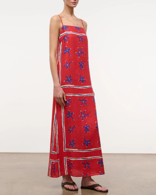 LAURA LINEN DRESS