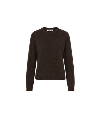 FRANKIE BRUSHED CASHMERE PULLOVER SWEATER