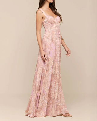 ROSETTE MAXI DRESS