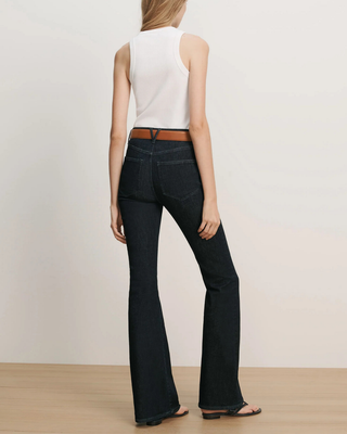 BEVERLY HIGH RISE SKINNY FLARE JEAN