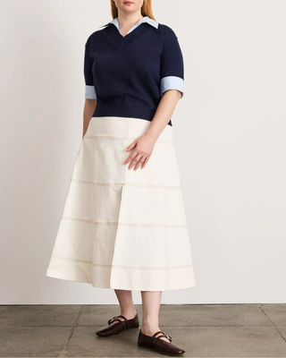 ESME SWEATER COMBO TOP