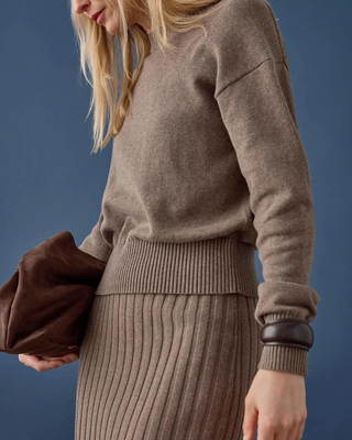 RELAXED CREWNECK SWEATER