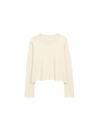 THE LONG SLEEVE CROP TEE