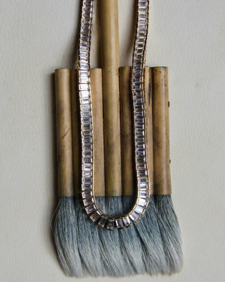 BAGUETTE TENNIS NECKLACE