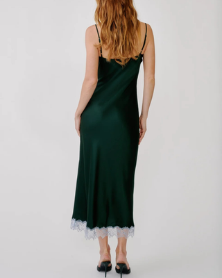 TAYLOR V-NECK BIAS CUT DRESS