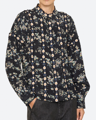 MONA L/SLV TOP