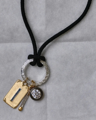 RHODIUM BEZEL CHARM