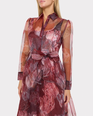 SUZIE PRINTED MIDI DRESS