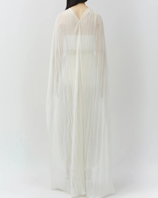 GENOA SHEER JERSEY CAPE
