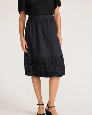 LOTI EYELET BUBBLE SKIRT