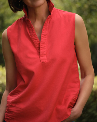 OLIVIA SLEEVELESS POLO SHIRT