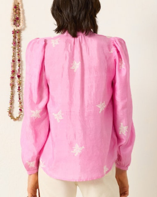 ANNABEL PINK JASMINE SHIRT