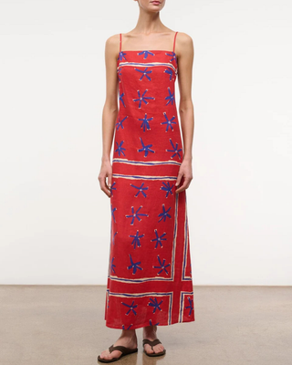 LAURA LINEN DRESS