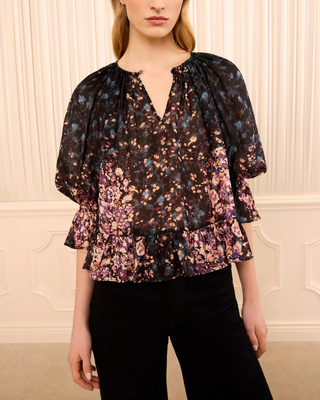 ELISE S/S SILK BLOUSE