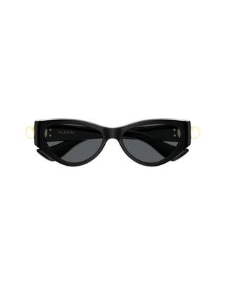 CAT-EYE OVAL SUNGLASSES
