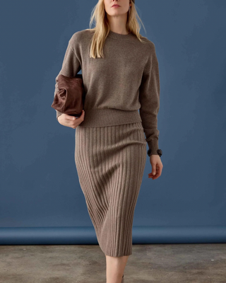 RELAXED CREWNECK SWEATER
