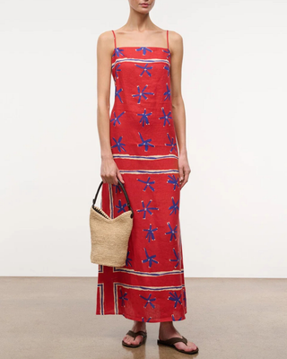 LAURA LINEN DRESS