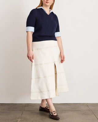 ESME SWEATER COMBO TOP