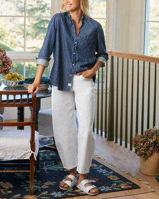 BRENNAN BARREL-LEG JEAN