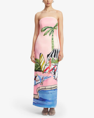 AVA BUSTIER MAXI DRESS