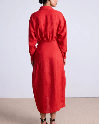 ALESSANDRA SARONG SHIRT DRESS
