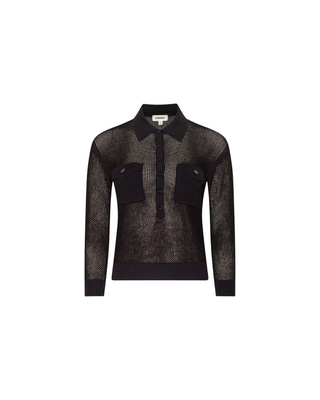 CARINE POINTELLE COLLARED SWEATER