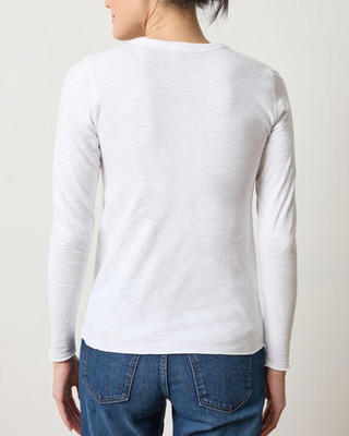 LONG SLEEVE BIAS CREWNECK