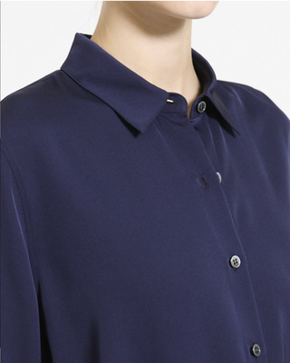 QUARTER SLEEVE CROPPED SHIRT