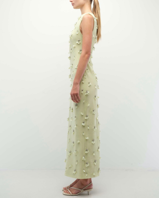 claudia midi dress Claudia Crochet Midi Dress, Peri Blue, Helen Jon M