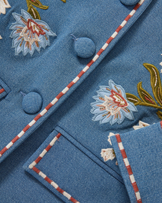 VIKARIA EMBROIDERED JACKET