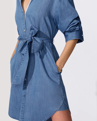 PIA DENIM DRESS