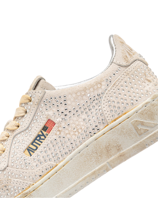 MEDALIST LOW MICRO RHINESTONES SNEAKERS