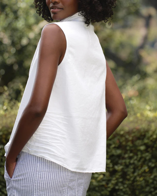 OLIVIA SLEEVELESS POLO SHIRT