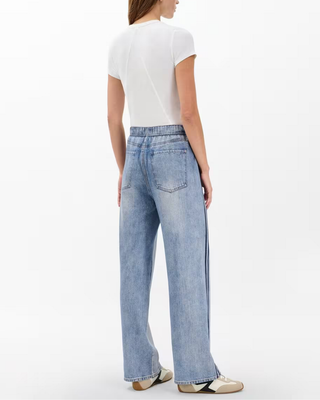 MIRAMAR TERRY WIDE LEG TRACK PANT