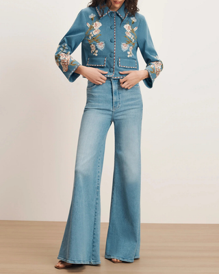VIKARIA EMBROIDERED JACKET