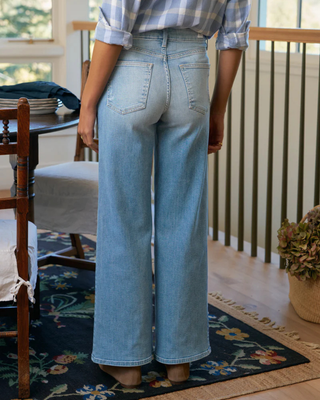 EAST GALWAY FULL LENGTH WIDE-LEG JEAN