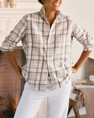 EILEEN RELAXED BUTTON-UP SHIRT