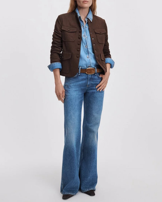 JOSIE L/R RELAXED FLARE JEAN