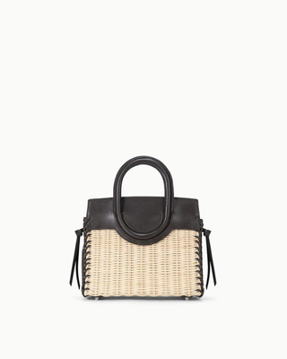 MAUDE MINI WICKER CARRYALL