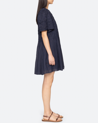 IMOGEN SOLID S/SLV DRESS