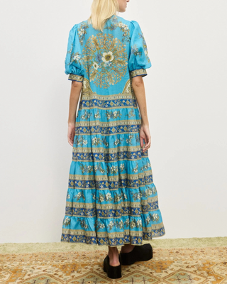 CASSIE TIERED MIDI DRESS