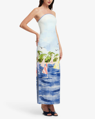 AVA BUSTIER MAXI DRESS