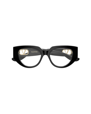 CHUNKY ROUND CAT-EYE GLASSES