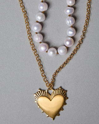 HEART OF GOLD NECKLACE