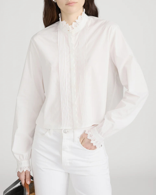 THE KEEPSAKE PINTUCK BLOUSE